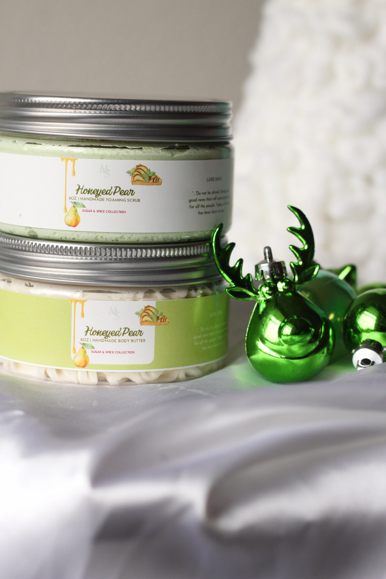 Honeyed Pear Foaming Body Scrub